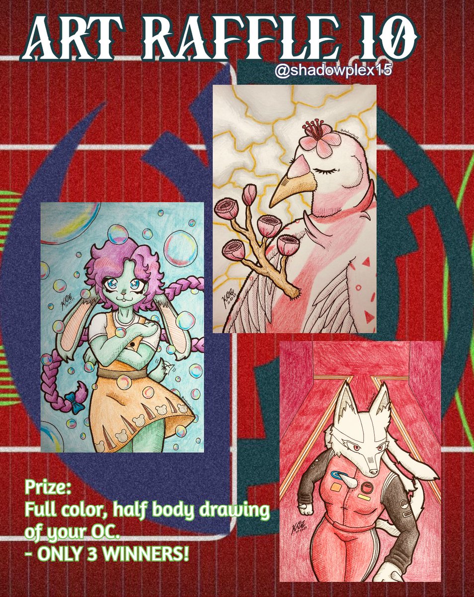 shadowplex15's tweet photo. Celebrating 1⃣0⃣0⃣0⃣ followers and Star Wars month, here comes the TENTH ART RAFFLE!!! 🌌
Y'all can participate from today to the end of Tuesday 20th. 🫵⏰

How to participate:
- Must be a follower. 🫡
- RT this post! 🔁
- Comment with a picture of your OC and a S.W. cosplay~ 🖼️ https://t.co/5VOnL7w64T
