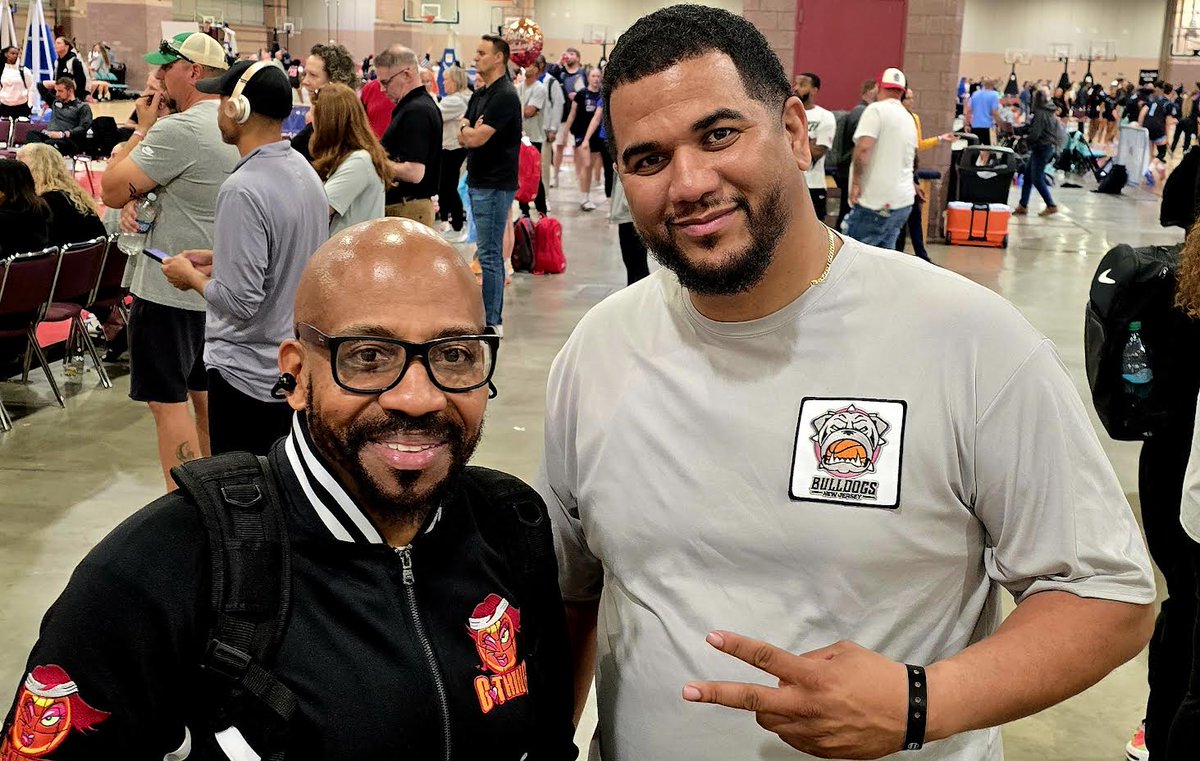 NJ Ladies Hoops (@njladieshoops) on Twitter photo Faces in the Crowd at <a href="/SelectEventsBB/">Select Events Basketball</a> Atlantic City Showcase - "Live Period"
L - Local & regional legend <a href="/GthingBBall/">gthingbasketball</a> (Lonnie Hill)
R - Coach <a href="/CoachMicP/">Mike Pineiro</a> (Mike Pinero) of the <a href="/NJ_LadyBulldogs/">NJLadyBulldogs</a> (and <a href="/Timothy_Gbb/">Timothy Christian School Girls Basketball</a> HS Hoops)
<a href="/KPannell71/">âKPâ</a> <a href="/WHSTiminski/">Coach Timinski</a>  <a href="/Kanisha1991/">Kanisha Wiggins</a> <a href="/AaronGratch/">Aaron Gratch</a> Faces in the Crowd at <a href="/SelectEventsBB/">Select Events Basketball</a> Atlantic City Showcase - "Live Period"
L - Local & regional legend <a href="/GthingBBall/">gthingbasketball</a> (Lonnie Hill)
R - Coach <a href="/CoachMicP/">Mike Pineiro</a> (Mike Pinero) of the <a href="/NJ_LadyBulldogs/">NJLadyBulldogs</a> (and <a href="/Timothy_Gbb/">Timothy Christian School Girls Basketball</a> HS Hoops)
<a href="/KPannell71/">âKPâ</a> <a href="/WHSTiminski/">Coach Timinski</a>  <a href="/Kanisha1991/">Kanisha Wiggins</a> <a href="/AaronGratch/">Aaron Gratch</a>