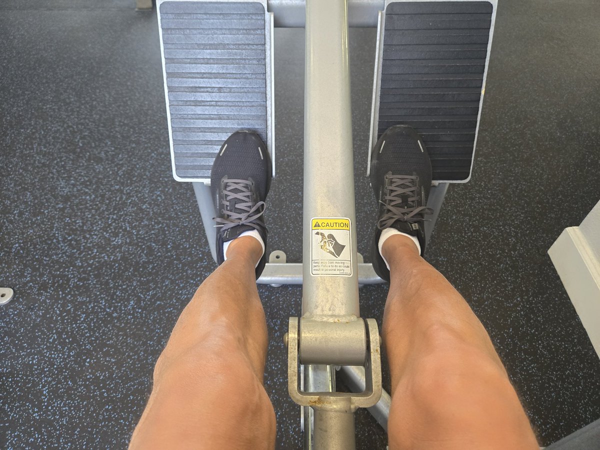 I actually wore shoes to the gym today lol