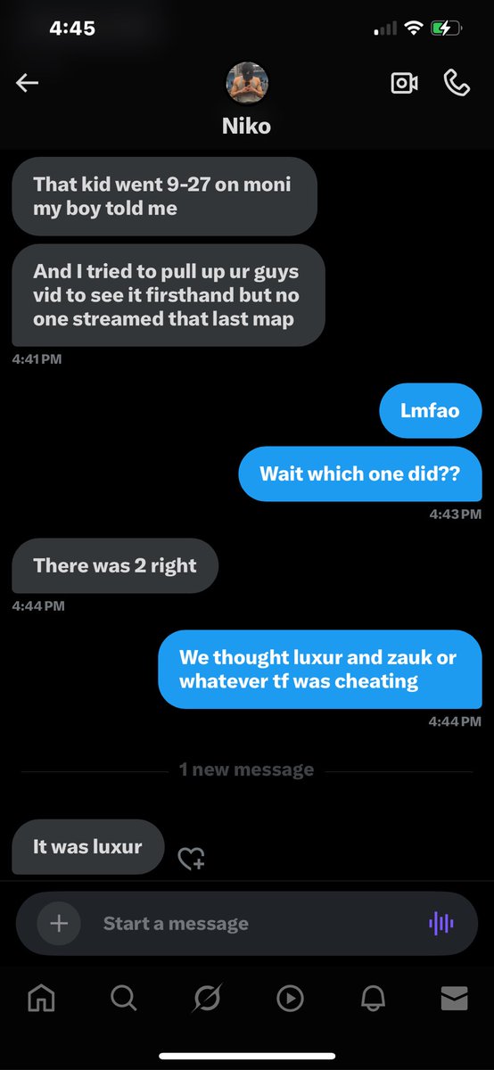 So “lexurlmk” goes 9-27 on moni cam then cuts it off bcs of “lag” and transforms into GOD😭mind you I was on 90 ping majority of the series. 😂

So glad I don’t scrim religiously jus to lose to some shi like that god bless😂😂