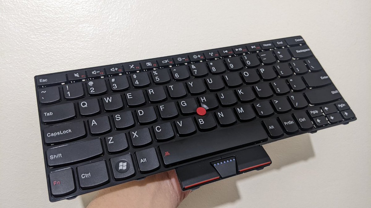 iketsj's tweet photo. Next Project: USB Adapter for ThinkPad X131e keyboard | QMK https://t.co/YlV5Ui0psS