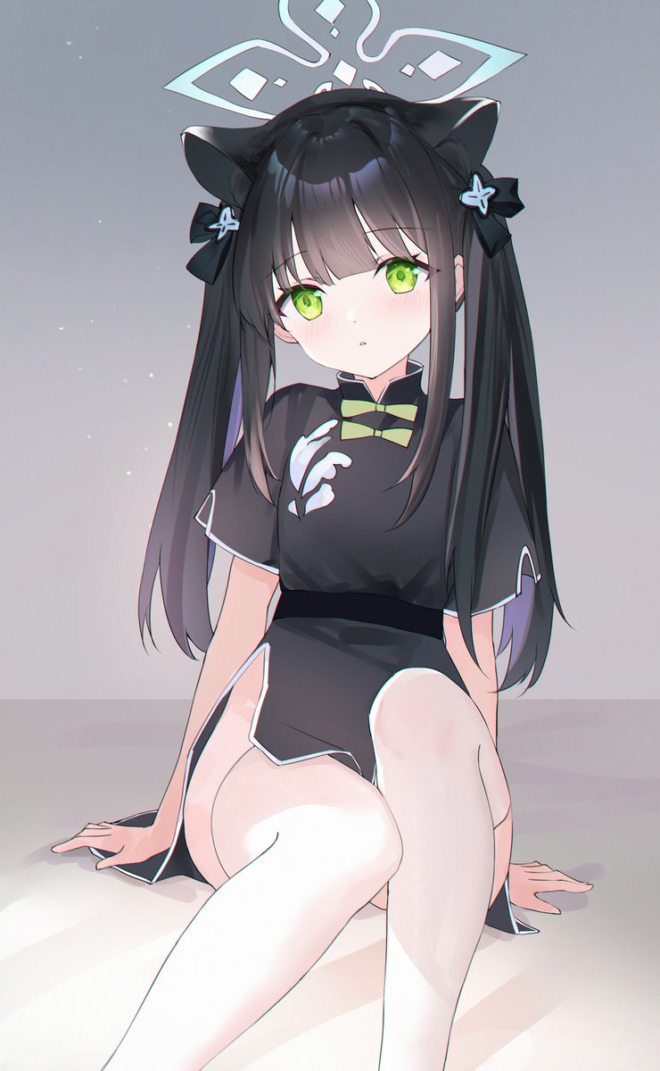 ⠀
          “  Yawn . .  Ah !  Sensei !  You're up early .  Me?  I just woke up ~  ”
⠀