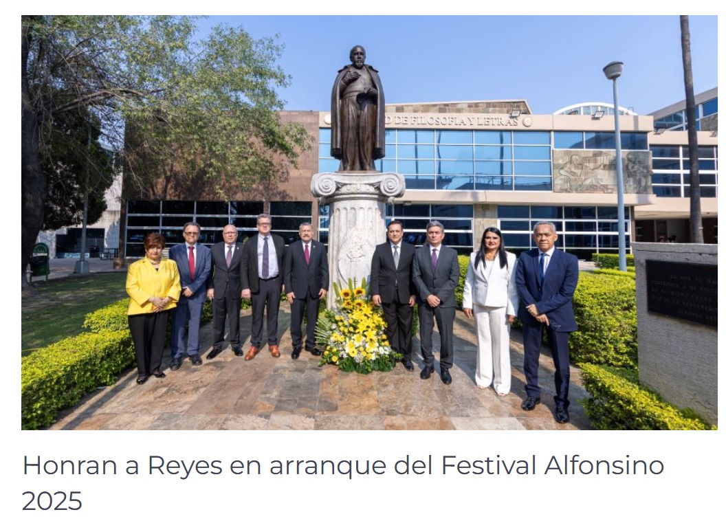 Honran a Reyes en arranque del Festival Alfonsino 2025 en la UANL <a href="/uanl/">UANL</a> <a href="/AlumnosUanl/">AlumnosUANL</a> <a href="/UanlFundacion/">Fundación UANL A.C.</a> 
empresasmonterrey.com/honran-a-reyes…