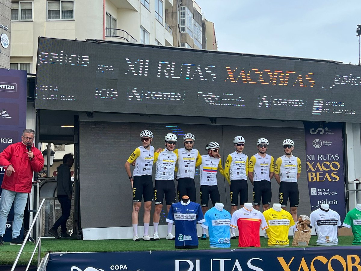 🏁 Rutas Xacobeas

2⃣5⃣ Mateo Ramírez

2⃣9⃣ Gabriel Rodas

7⃣2⃣ Emilio Llopis

#CopaEspañaEliteSub23