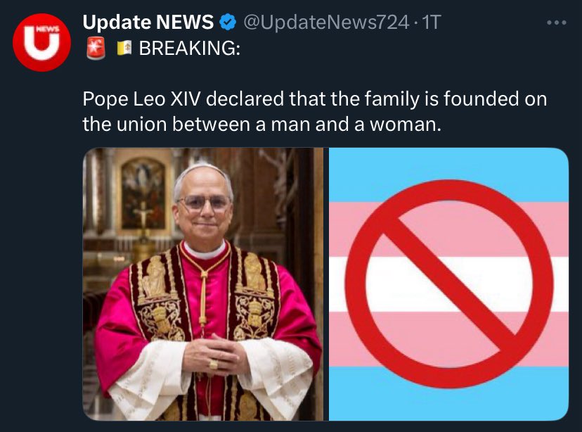 Selbst der neugewählte Papst ist auf der Seite der AfD! 🤣