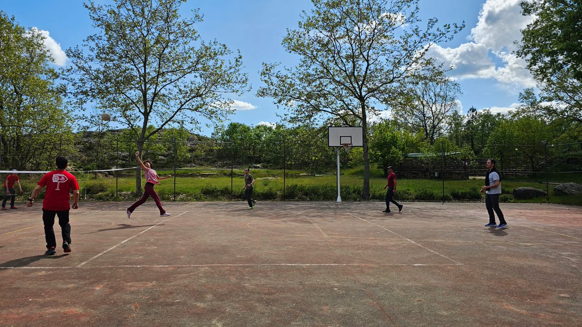 Faustball, juego alemán, voley natural con bote...