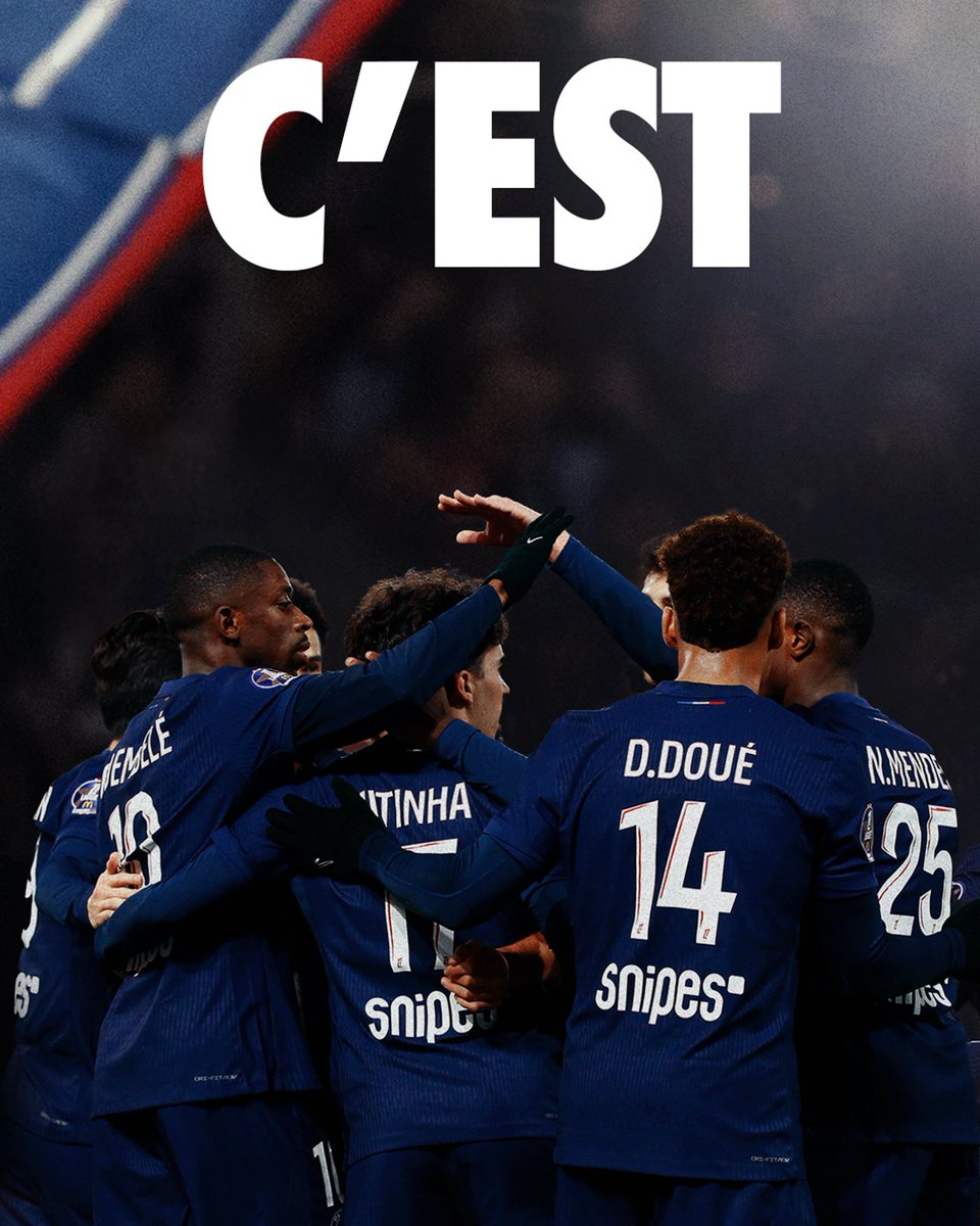 nikefootball's tweet image. This 13th title is for Paris.
Won by their own, with the never-say-die Rouge et Bleu by their side.
A team effort. For the badge. For the city.
Tonight, the city of light shines brighter and the love even stronger.
But @PSG_English aren’t done yet.
Allez Paris SG!…