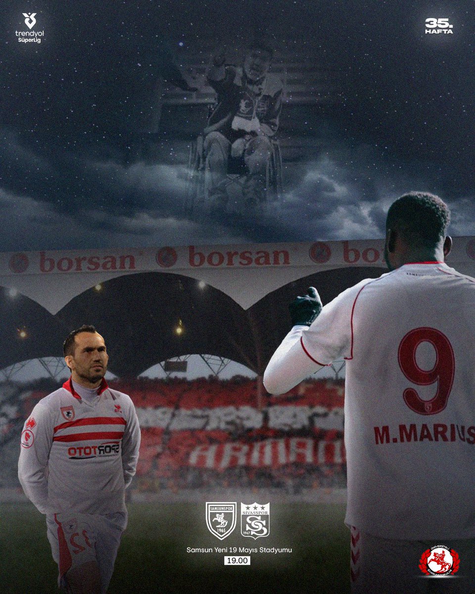 TARİHİ YENİDEN YAZMAK İÇİN;
BUGÜN GÜNLERDEN HESAP VAKTİ! ⚔️

#SamsununMaçıVar