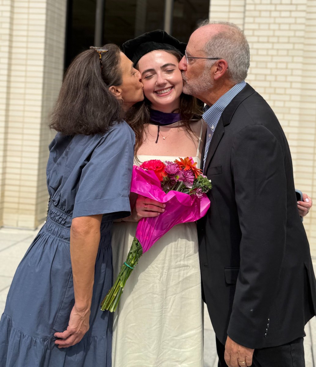 DanGelber's tweet photo. #hoyalawya Child #1 has launched! Sophie graduated #GeorgetownLaw this weekend. Lots of joy and tears. She’ll be working at #DemocracyForward where she’ll be fighting to protect our rights and preserve the rule of law. And, yes, they played H-o-t-t-o-g-o. https://t.co/VjuTWNXFFv