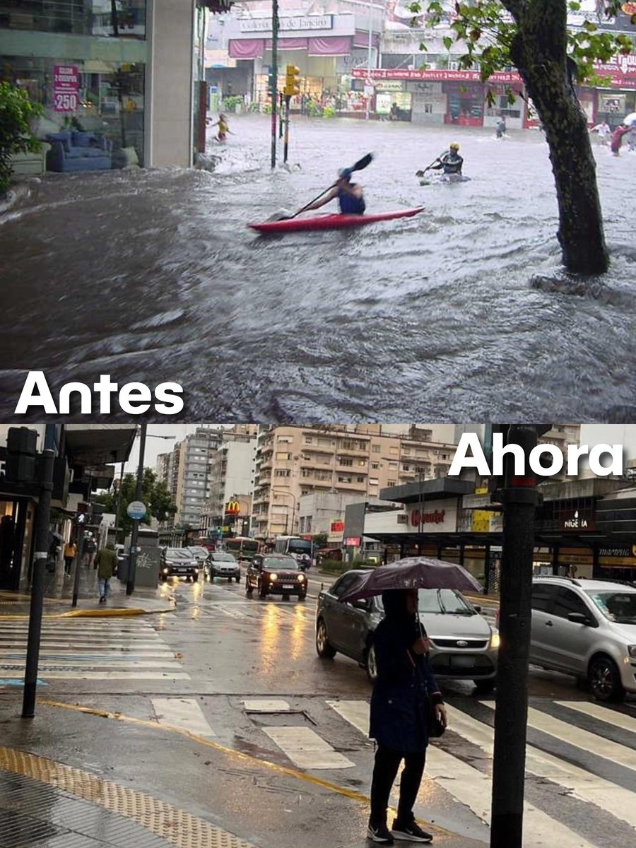 No se inunda más.