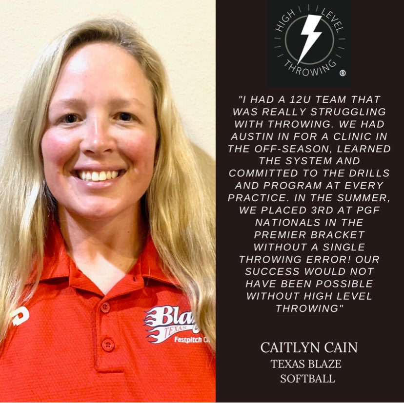 Austin Wasserman (@wass_strength) on Twitter photo Improve your defense by mastering the overhand throw! 💪🏻🥎
Great example of how integrating the High Level Throwing®️ Program can have HUGE benefits for your athletes and teams!⚡️
<a href="/BlazeFastpitch/">Texas Blaze</a> Improve your defense by mastering the overhand throw! 💪🏻🥎
Great example of how integrating the High Level Throwing®️ Program can have HUGE benefits for your athletes and teams!⚡️
<a href="/BlazeFastpitch/">Texas Blaze</a>