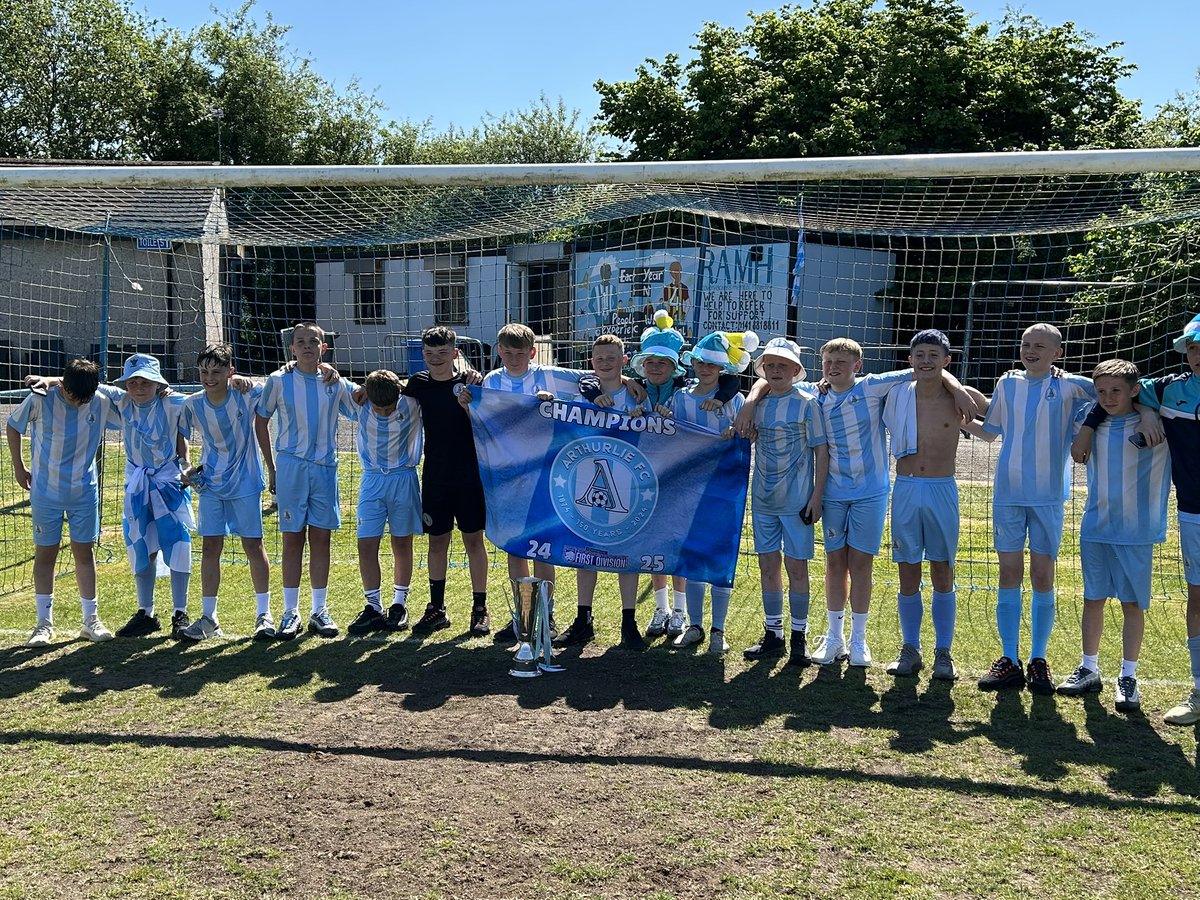 Just winning the league. With a game to spare. 🙌💪⚽️