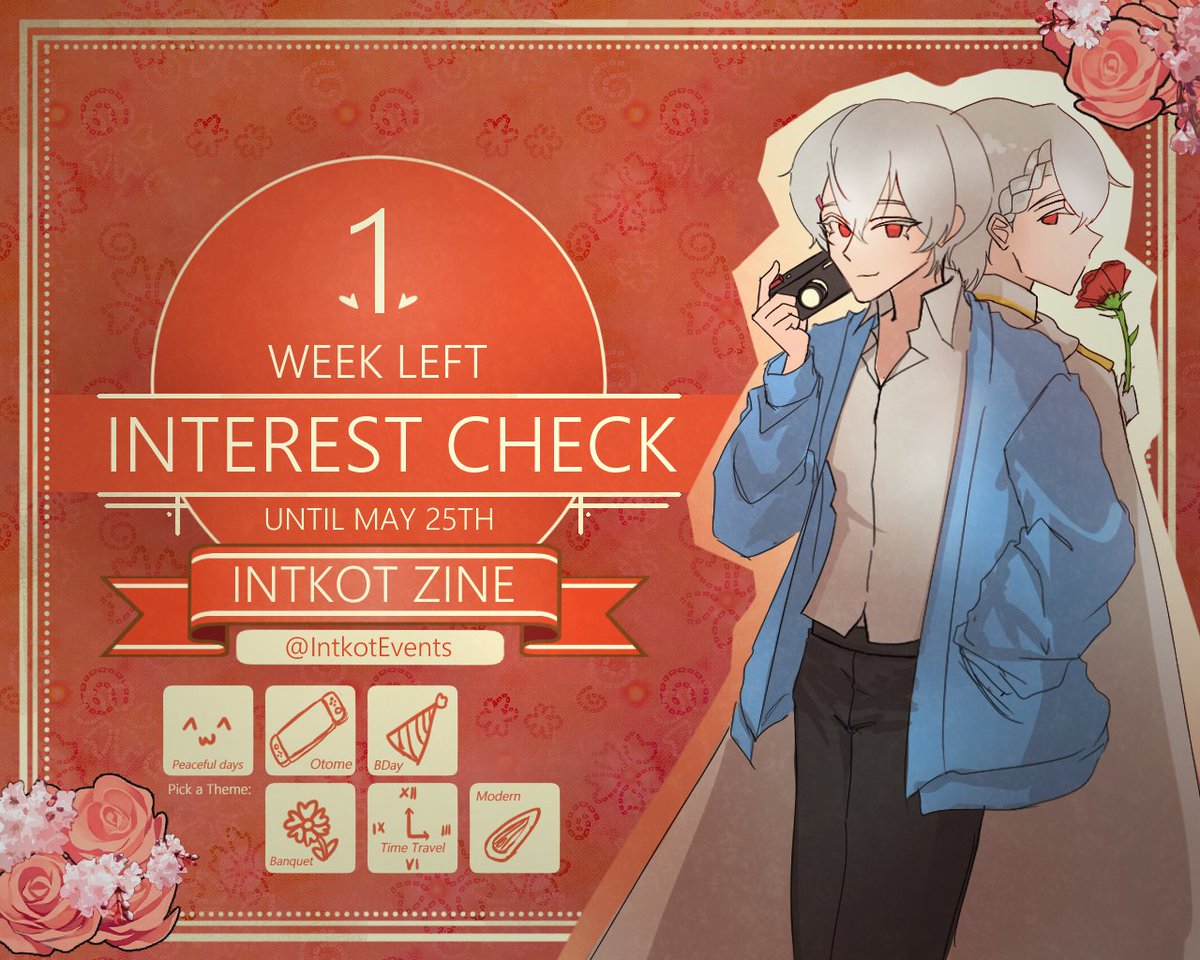 🗡️INTKOT Zine's Interest check will close in May 25th

We felt deep gratitude to those who filled our form and shared it. If you haven't still fill our form, you still have a chance to tell us your thoughts and we love to hear it! 

docs.google.com/forms/d/e/1FAI…