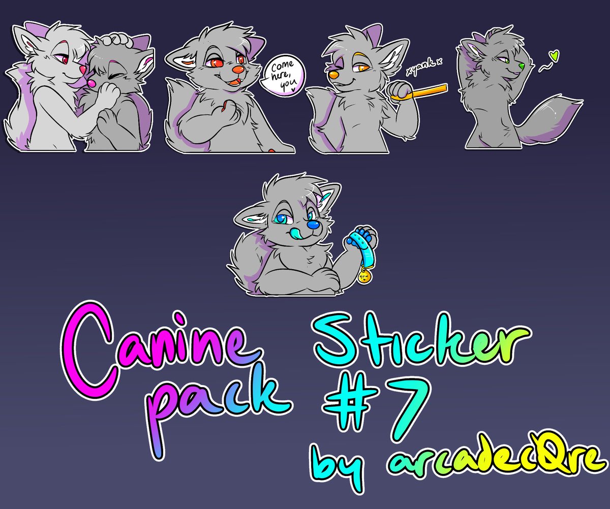 NEW Sticker Pack bases up on my payhip!! 
These are entirely brand new 🤍🫶
payhip.com/arcadec0re

Thank you for all interactions!! 
I hope you all like these x3
RT + Follow for a chance to win your choice out of these two bases, ends in a week.