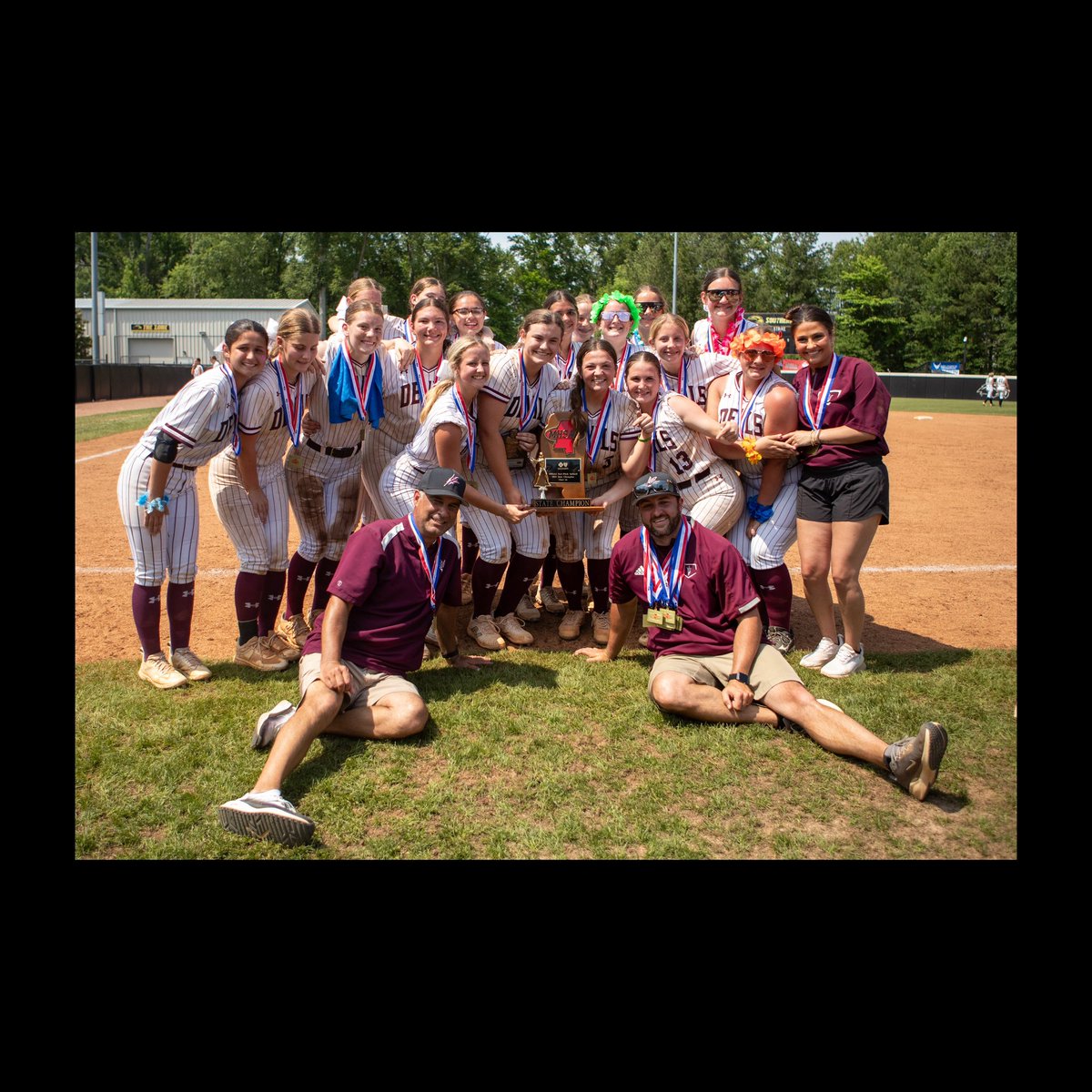 FINAL: Stringer 7, Myrtle 4. 

The Lady Red Devils are your Class 1A State Champions!