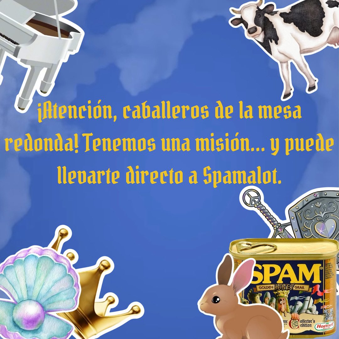 Entre_Notass's tweet image. 🛡️ ¡Prepárense, caballeros!
Una gran noticia se acerca y puede llevarlos directo a Spamalot.
Sigan nuestras redes y no se pierdan la misión. 🎭⚔️
#Spamalot  #EntreNotas