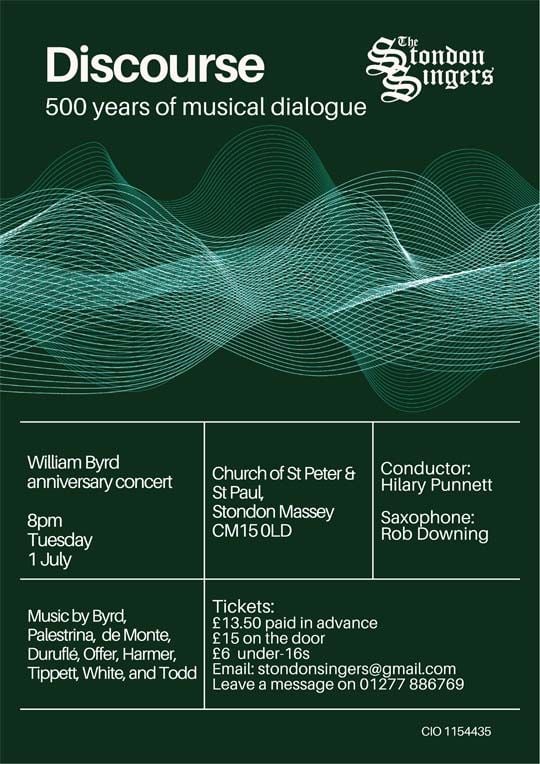 Rehearsals are going well for our William Byrd anniversay concert at the church in the village where he lived for so many years. Some of his music, and much more. All details ⬇️