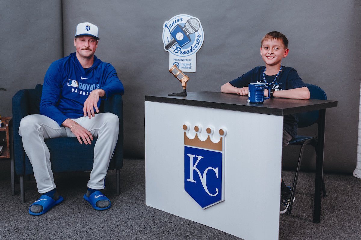 Let’s go, Evan Sisk!! Hudson is rooting for you!!! <a href="/Royals/">Kansas City Royals</a>