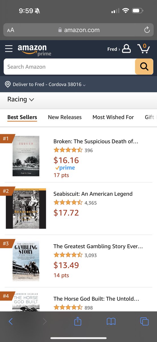 Fred Kray Author BROKEN-Suspicious Death of Alydar tweet media