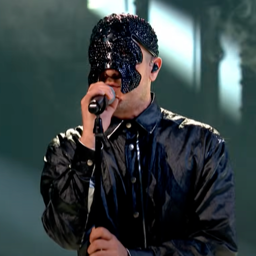 NetflixES's tweet photo. los de San Marino tienen pinta de quedar para verte morir en 'El juego del calamar' #EurovisiónRTVE https://t.co/TgGOEOVFpE