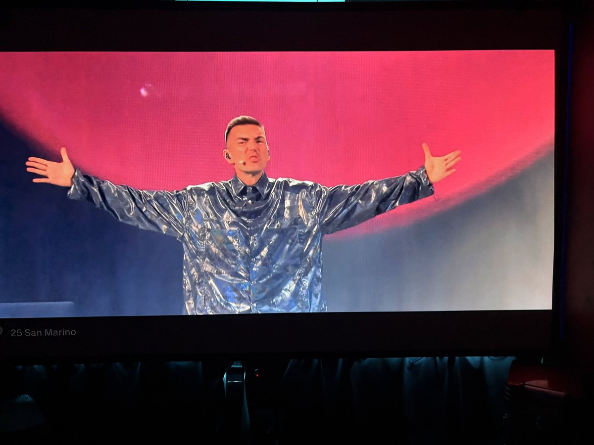benjclews's tweet photo. I fucking hate Tim Westwood #sanmarino #BBCEurovision https://t.co/uXz7SVSlwD