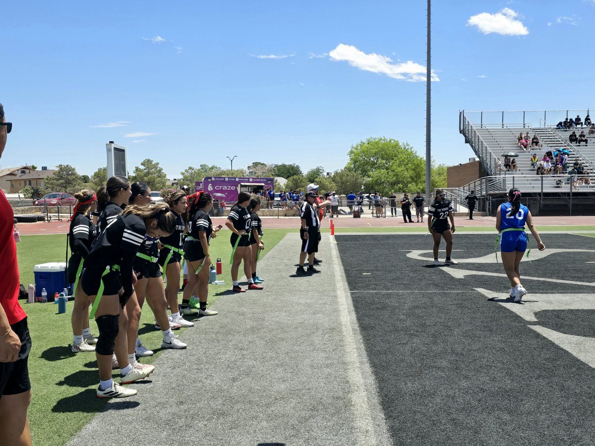 Just another day at the office for our Lady Knights. 

Make that 8-0‼️ 

#ForTheKingdom 

See y'all on Monday at the SAC. 

<a href="/JMHanksHigh/">J.M. Hanks High School</a> | <a href="/NFLFLAG/">NFL FLAG</a>