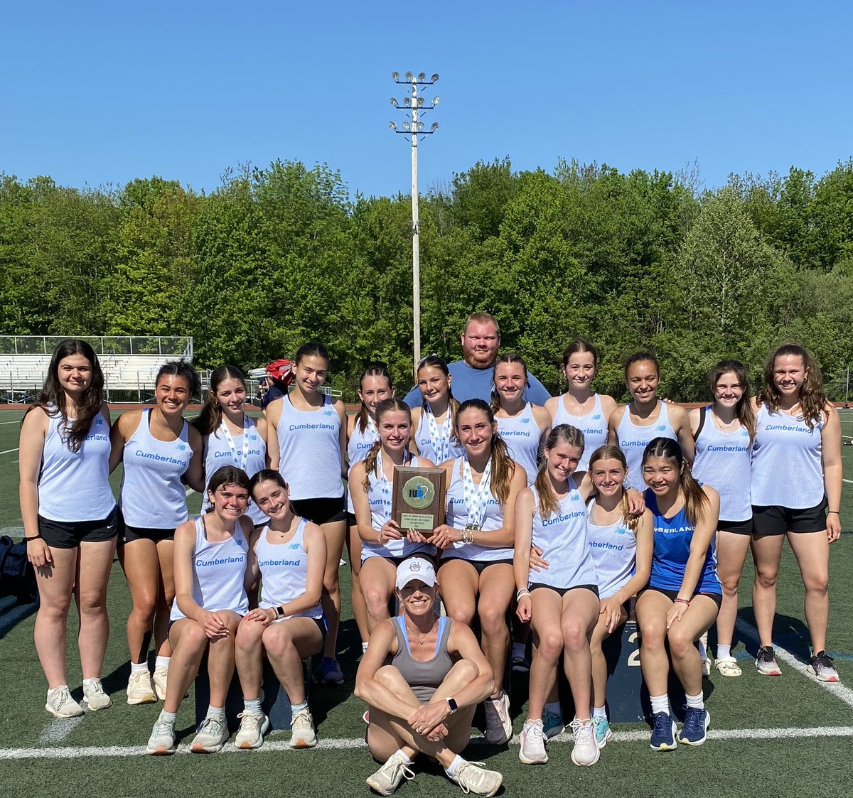 Cumberland Athletics (@goblueclippers) on Twitter photo Congratulations to our Girls Track team on being crowned Northern Division Champions today at Tucker.
<a href="/Branden_Mello/">Branden Mello</a> <a href="/BWMcGair03/">Brendan McGair</a> <a href="/EricBen24/">Eric Benevides</a> Congratulations to our Girls Track team on being crowned Northern Division Champions today at Tucker.
<a href="/Branden_Mello/">Branden Mello</a> <a href="/BWMcGair03/">Brendan McGair</a> <a href="/EricBen24/">Eric Benevides</a>