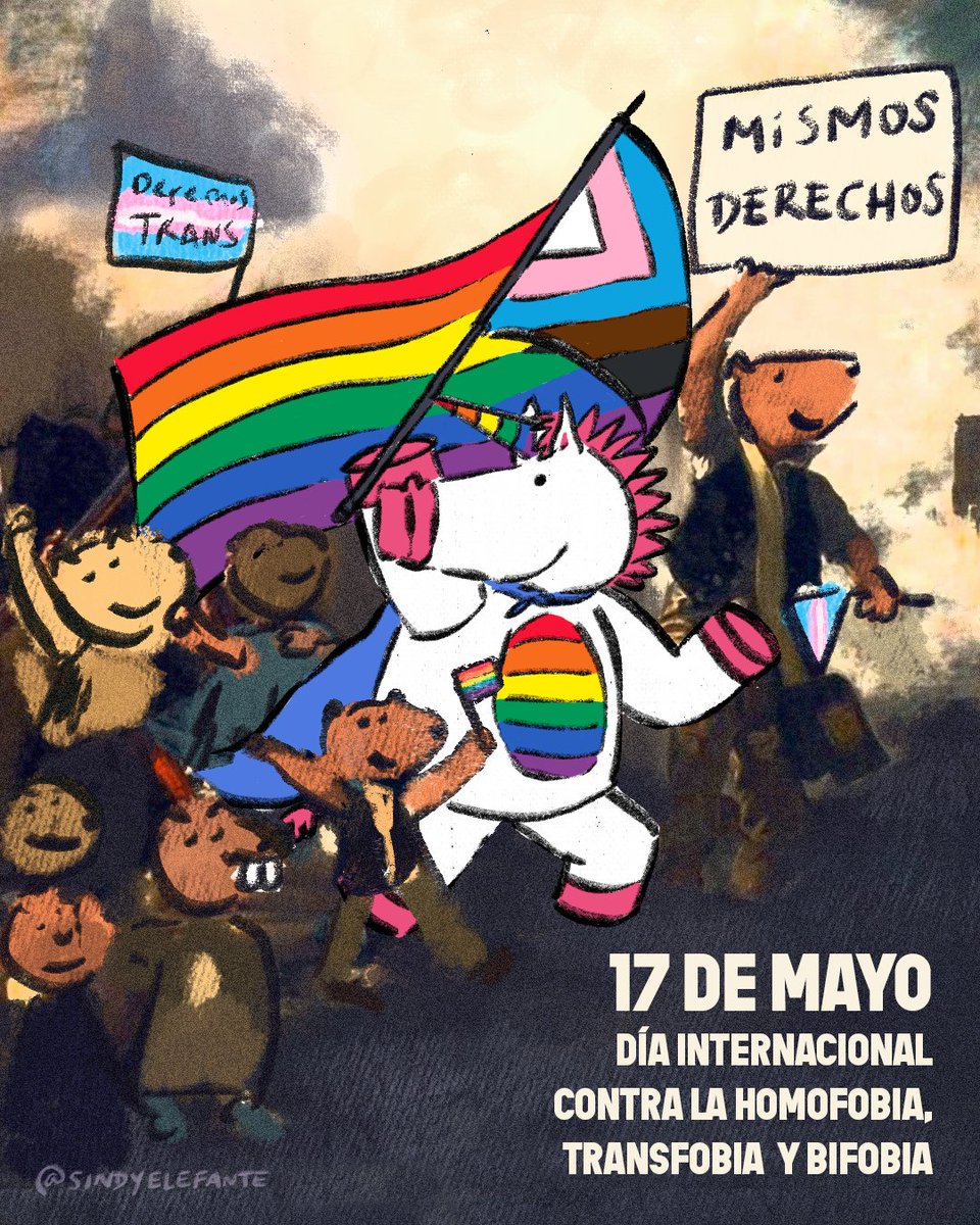 Power Plumas guiando al pueblo.
 🦄 lucha contra la discriminación, abusos y violencias hacia personas LQBTIQ+  .
Aunque hayamos avanzado y existan leyes, la violencia y la discriminación sigue estando presente. Esta lucha no termina.

#PowerPlumas #lgbtiq #nomásdiscriminacion