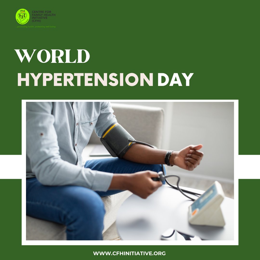 CFHInitiative's tweet image. May 17 | World Hypertension Day
High blood pressure is a silent killer.
Know your numbers. Control it. Live longer.

Measure your BP accurately. Control it. Live longer!

#WorldHypertensionDay #CheckYourBP #HeartHealth