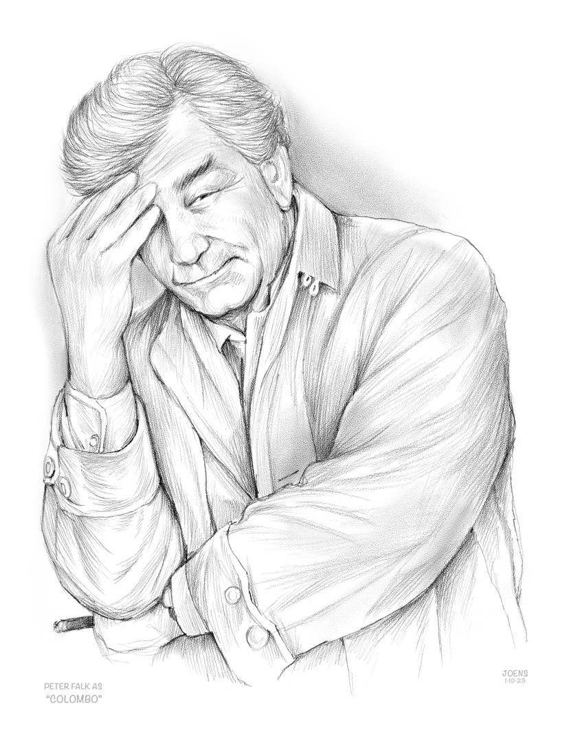 MatthewAMullins's tweet image. Peter Falk 10JAN23
"Pencil sketch of actor Peter Falk  as Colombo."
By Greg Joens  @gregchapin  greg-joens.pixels.com instagram.com/gregjoens_port…
Prints available at:
pixels.com/featured/colum…
#MrRogers #GregJoens #Art