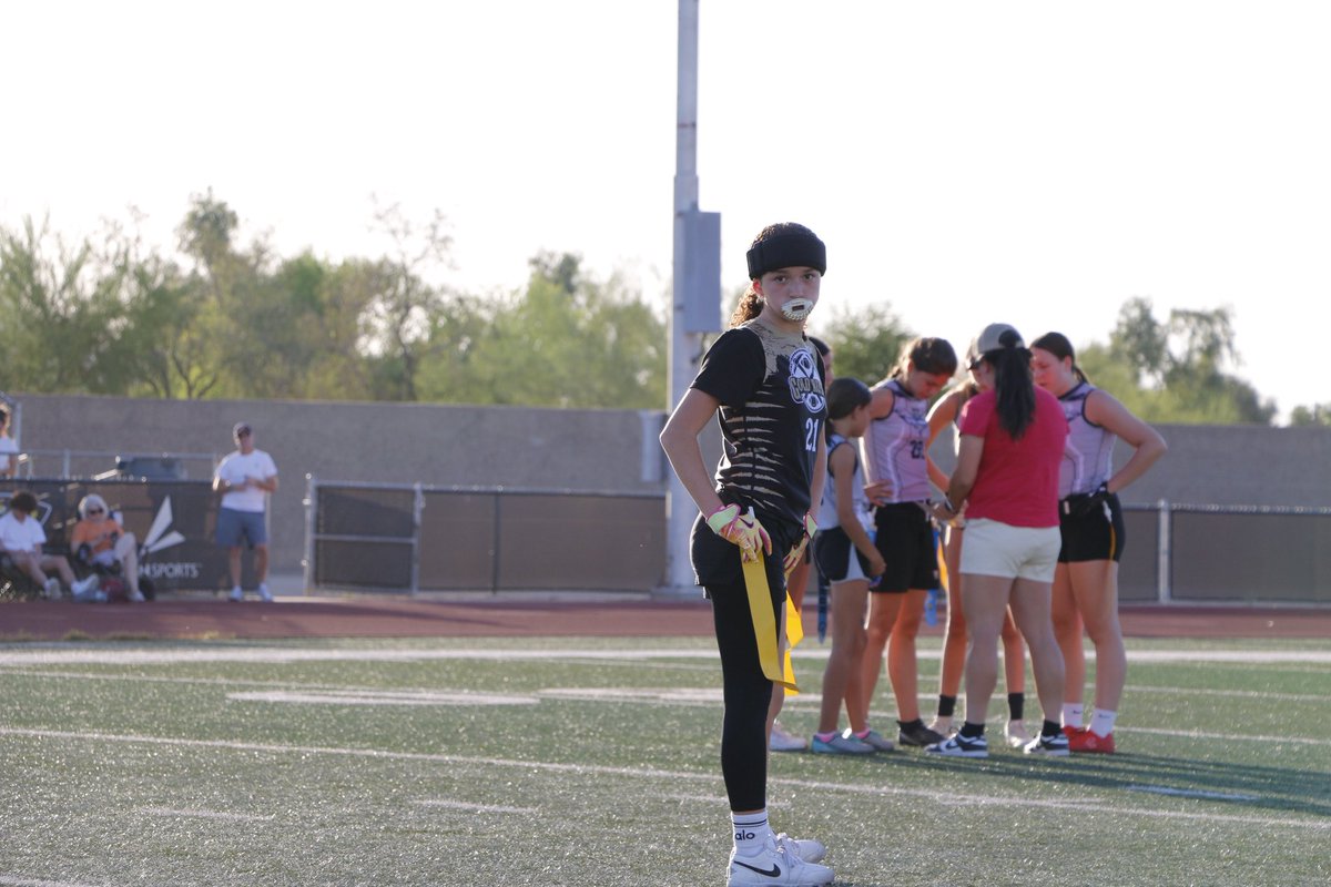 HypaSelect's tweet photo. 🏈 Mood after wrapping up the inaugural Cactus Cup Girls Flag Football regular season in Scottsdale. @roselawgroup
#HerGameHerGlory #GirlsFlagFootball #PlayLikeAGirl #GrowTheGame #HerTimeToPlay #GirlsInSports https://t.co/l57H5uYgxI