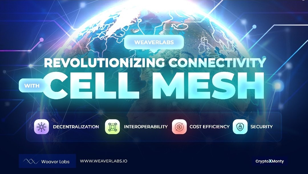 MontySi27692411's tweet photo. #WeaverLabs is revolutionizing #Telecom with #CellMesh
A #decentralized platform powering secure, scalable, and cost-efficient networks using #Blockchain.💯

No middlemen. Just seamless, democratized connectivity.

The Future is here with @Weaver_Labs

#DePIN #Web3 #Connectivity https://t.co/TJgYBFRu12