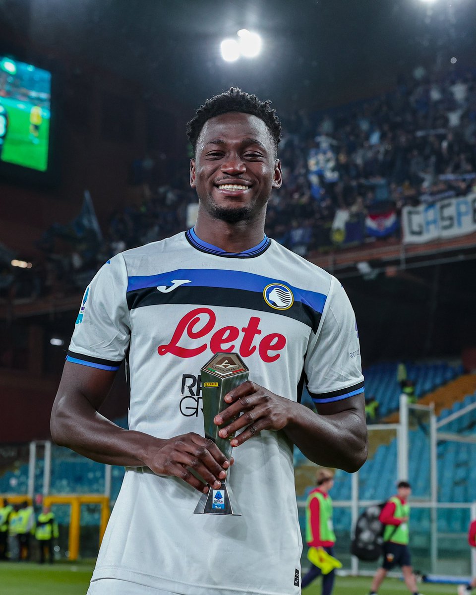 Happy to win MVP tonight.

Congratulations to the team <a href="/Atalanta_BC/">Atalanta B.C.</a> on the victory and the show of great team spirit.