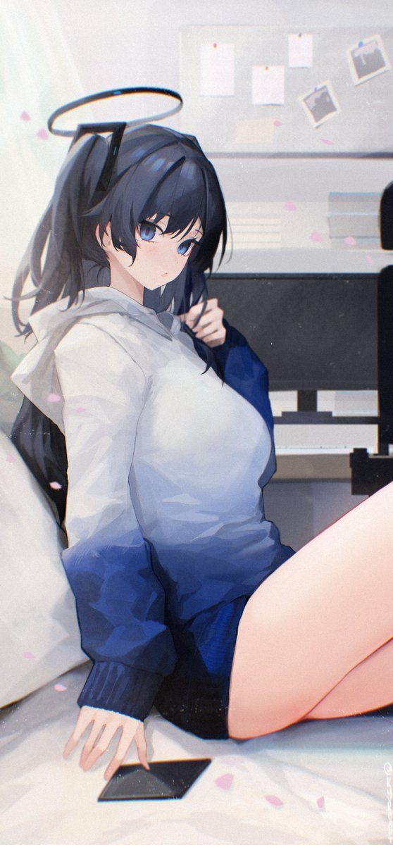Kuuroart's tweet image. 早瀬ユウカ #ブルアカ