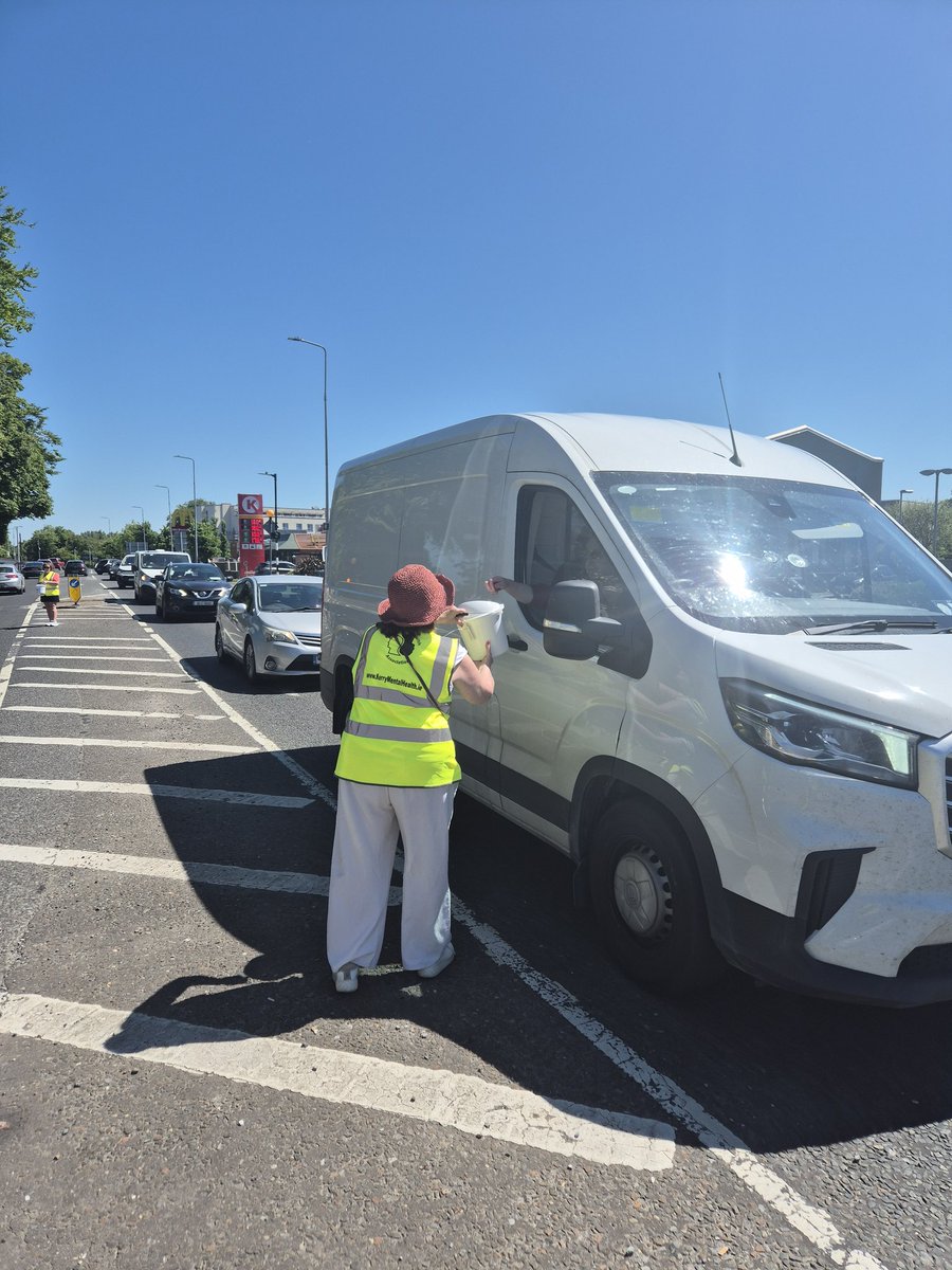 To those who donated money and the volunteers who gave their time to support Kerry Mental Health Association today in Tralee - THANK YOU.
