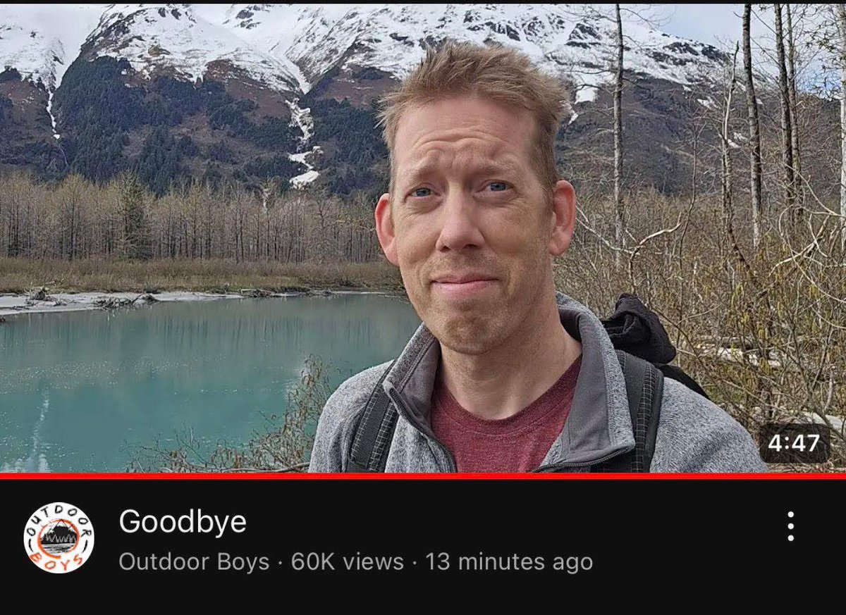 Every weekend when my YouTube notifications went off for the past 9 years of him releasing a new video… I would grab a cup of coffee and watch. I am actually really upset. 😭