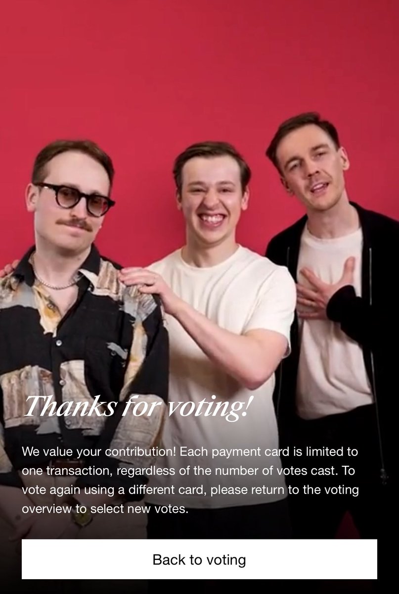 Just_Chindo's tweet image. Let’s go Sweden 🇸🇪 go on and win this❤️❤️❤️❤️ KAJ AND SWEDEN 🇸🇪 GO FOR GOLD 🏆🥇#ESC #ESC2025 #Eurovision2025 #EurovisionSongContest #eurovision