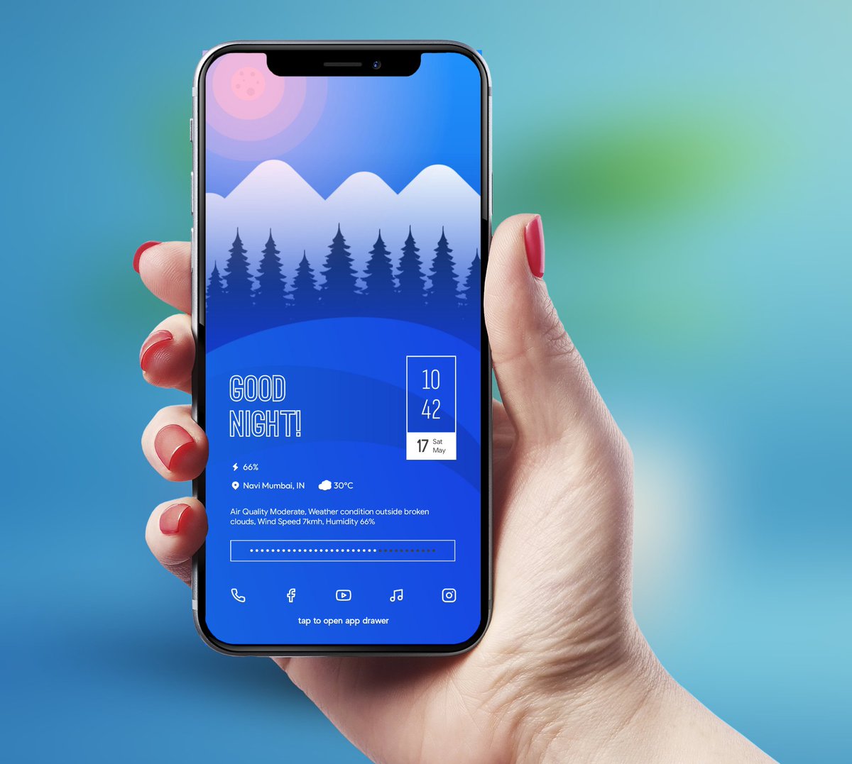Droid Decor (@droiddecor) on Twitter photo Setup by: <a href="/PurveshShinde/">Purvesh Shinde</a> <a href="/DroidDecor/">Droid Decor</a>
💥 WALLPAPER: Walltrap by <a href="/SachinXpert/">Leaf Designs</a> <a href="/DroidDecor/">Droid Decor</a>
💥 WIDGET: Placid KWGT by <a href="/SachinXpert/">Leaf Designs</a> <a href="/DroidDecor/">Droid Decor</a>
💥 Icons: Placid KWGT by <a href="/SachinXpert/">Leaf Designs</a>
<a href="/DroidDecor/">Droid Decor</a>
#NovaLauncherSetup #WithNova #KWGTWidgets #KWGTSetup #NovaSetups #BlueSetup #natural Setup by: <a href="/PurveshShinde/">Purvesh Shinde</a> <a href="/DroidDecor/">Droid Decor</a>
💥 WALLPAPER: Walltrap by <a href="/SachinXpert/">Leaf Designs</a> <a href="/DroidDecor/">Droid Decor</a>
💥 WIDGET: Placid KWGT by <a href="/SachinXpert/">Leaf Designs</a> <a href="/DroidDecor/">Droid Decor</a>
💥 Icons: Placid KWGT by <a href="/SachinXpert/">Leaf Designs</a>
<a href="/DroidDecor/">Droid Decor</a>
#NovaLauncherSetup #WithNova #KWGTWidgets #KWGTSetup #NovaSetups #BlueSetup #natural