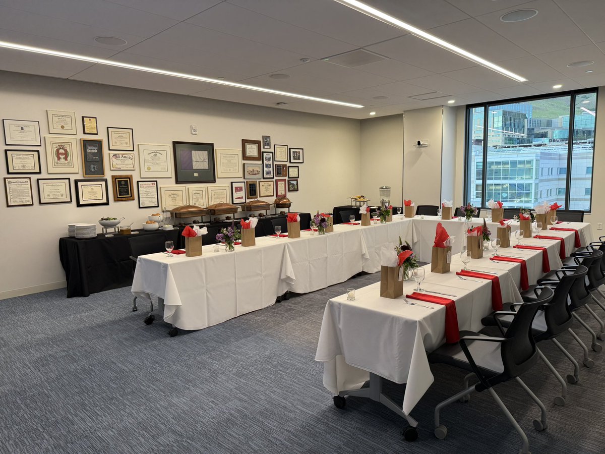 Talmage Egan, MD (@uofu_anes_chair) on Twitter photo Hosted the chairs’ dinner of the #WARC2025SLC meeting last night in the Cahalan Conference Room at <a href="/UofUAnesthesia/">University of Utah Department of Anesthesiology</a>. Great to have these impressive leaders with us! #AnesthesiologyElevated Hosted the chairs’ dinner of the #WARC2025SLC meeting last night in the Cahalan Conference Room at <a href="/UofUAnesthesia/">University of Utah Department of Anesthesiology</a>. Great to have these impressive leaders with us! #AnesthesiologyElevated