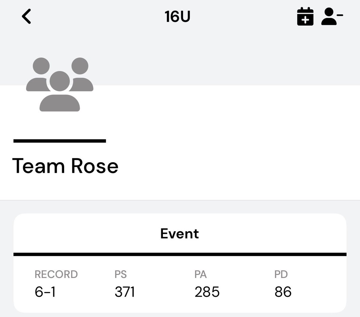 LVL Chicago (@lvl_aau) on Twitter photo 16U Final.
Team Rose: 65
Crimson Kings: 36
Chris Chittaro (Ignatius): 16pts
Brady Harris (Francis Parker): 8pts
Elie Ghattas (DePaul Prep): 8pts
Dre Horton (Curie): 7pts
6-1 so far on the <a href="/3StripesGOLD/">3Stripes GOLD Basketball</a> circuit.
<a href="/CoachDeeSneed/">Dillion Sneed M.Ed.</a> 16U Final.
Team Rose: 65
Crimson Kings: 36
Chris Chittaro (Ignatius): 16pts
Brady Harris (Francis Parker): 8pts
Elie Ghattas (DePaul Prep): 8pts
Dre Horton (Curie): 7pts
6-1 so far on the <a href="/3StripesGOLD/">3Stripes GOLD Basketball</a> circuit.
<a href="/CoachDeeSneed/">Dillion Sneed M.Ed.</a>