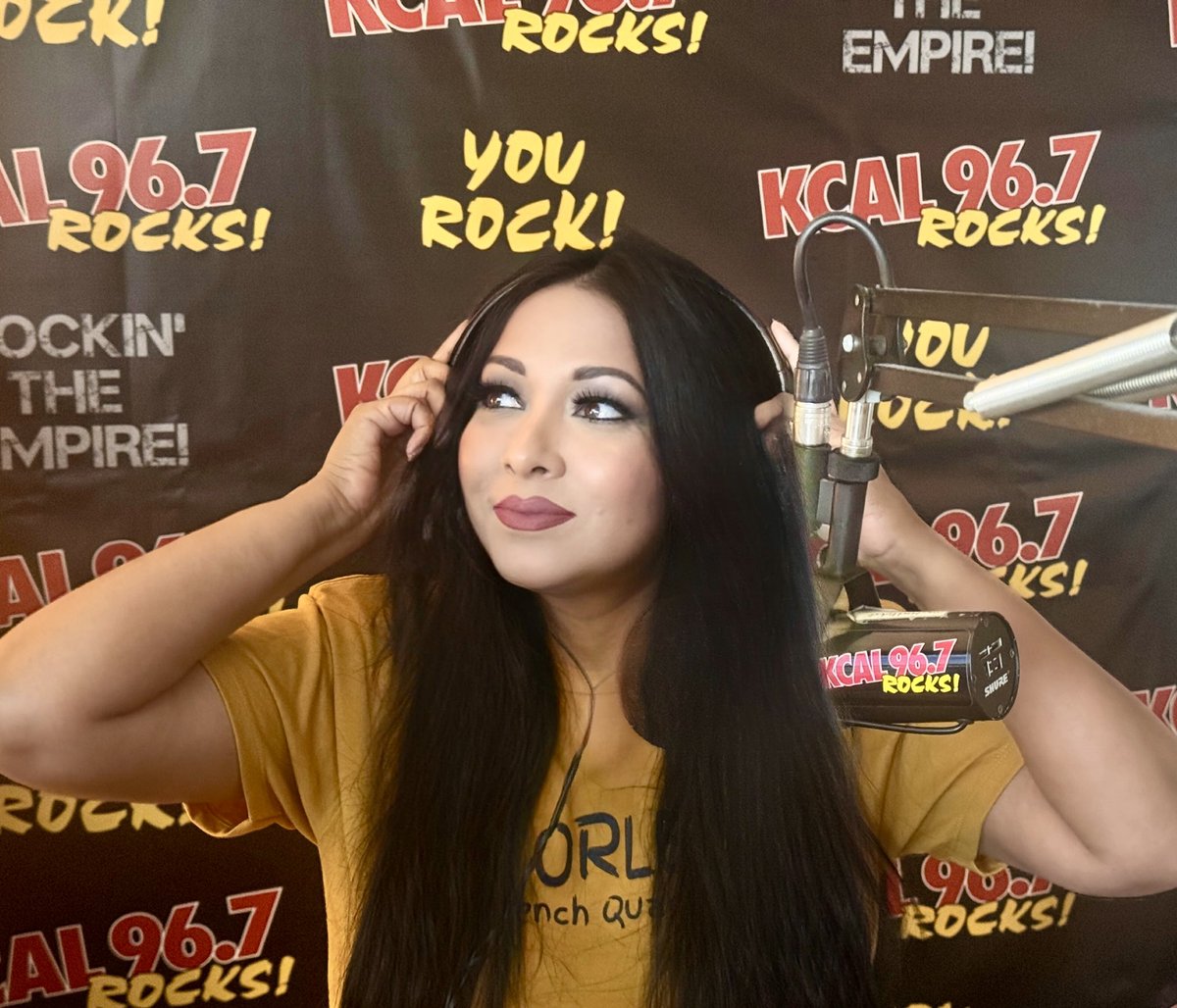 “Been a long time since I rock ‘n’ roll rolled”… 2-6 pm, Rockin the Empire on 96.7 FM KCAL ROCKS!