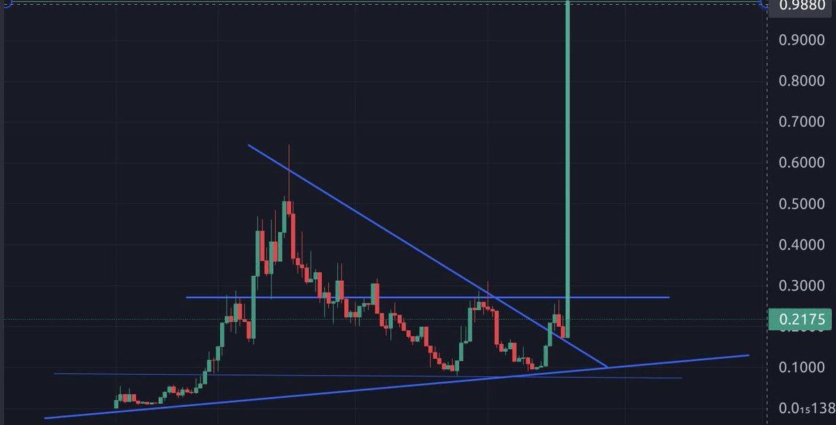 MrUFDwithNoSol's tweet image. Which memecoin is about to do this?

$UFD
$SPX #SPX6900
#Fartcoin
$APU
$MOG
$GIGA 
$PEPE 
$DOGE
$PENGU
$MLG
$michi
$sigma