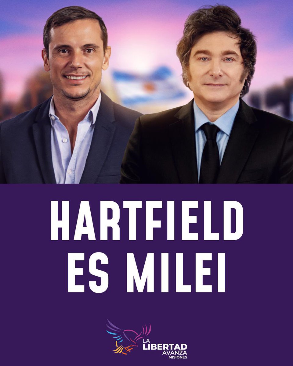 En Misiones. Somos los únicos y verdaderos representantes de <a href="/JMilei/">Javier Milei</a>