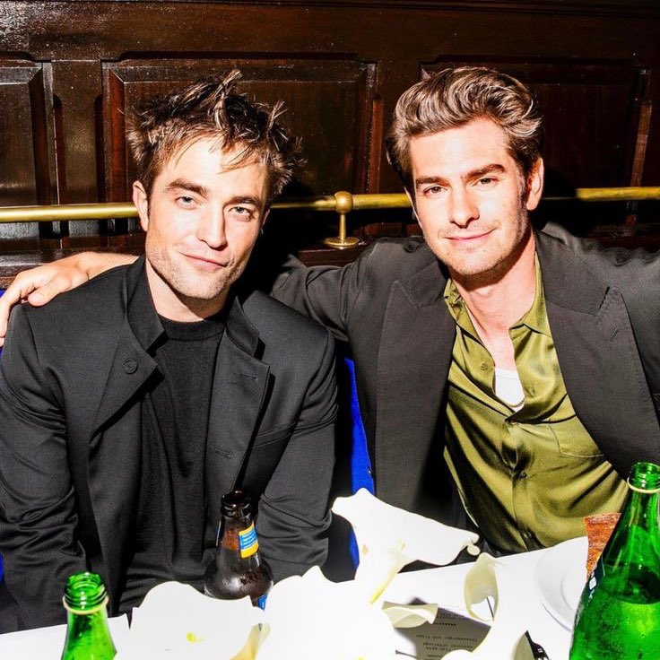 andrew garfield with robert pattinson