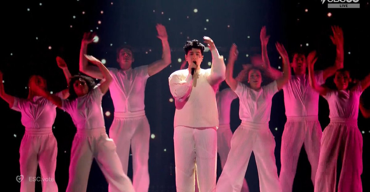 aussievisionnet's tweet photo. Gjon's Tears is one of my absolute favourite Eurovision vocalists - I would happily see him sing arty French ballads for Switzerland every year from here on in

#Eurovision #Eurovision2025 https://t.co/TIVywiMhQS