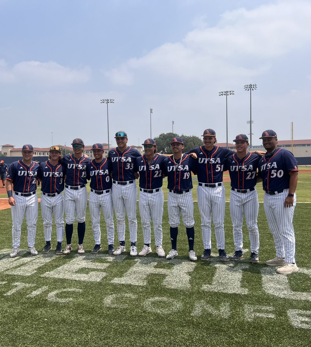 Lisa Campos (@lisautsa) on Twitter photo Celebrating our amazing <a href="/UTSABSB/">UTSA Baseball ⚾️</a> seniors and <a href="/American_Conf/">The American</a> champions! So proud of everything <a href="/Pat_Hallmark/">Patrick Hallmark</a>, his staff, and the team have accomplished. And we ain’t done yet! 🎉💪🏽#BirdsUp Celebrating our amazing <a href="/UTSABSB/">UTSA Baseball ⚾️</a> seniors and <a href="/American_Conf/">The American</a> champions! So proud of everything <a href="/Pat_Hallmark/">Patrick Hallmark</a>, his staff, and the team have accomplished. And we ain’t done yet! 🎉💪🏽#BirdsUp