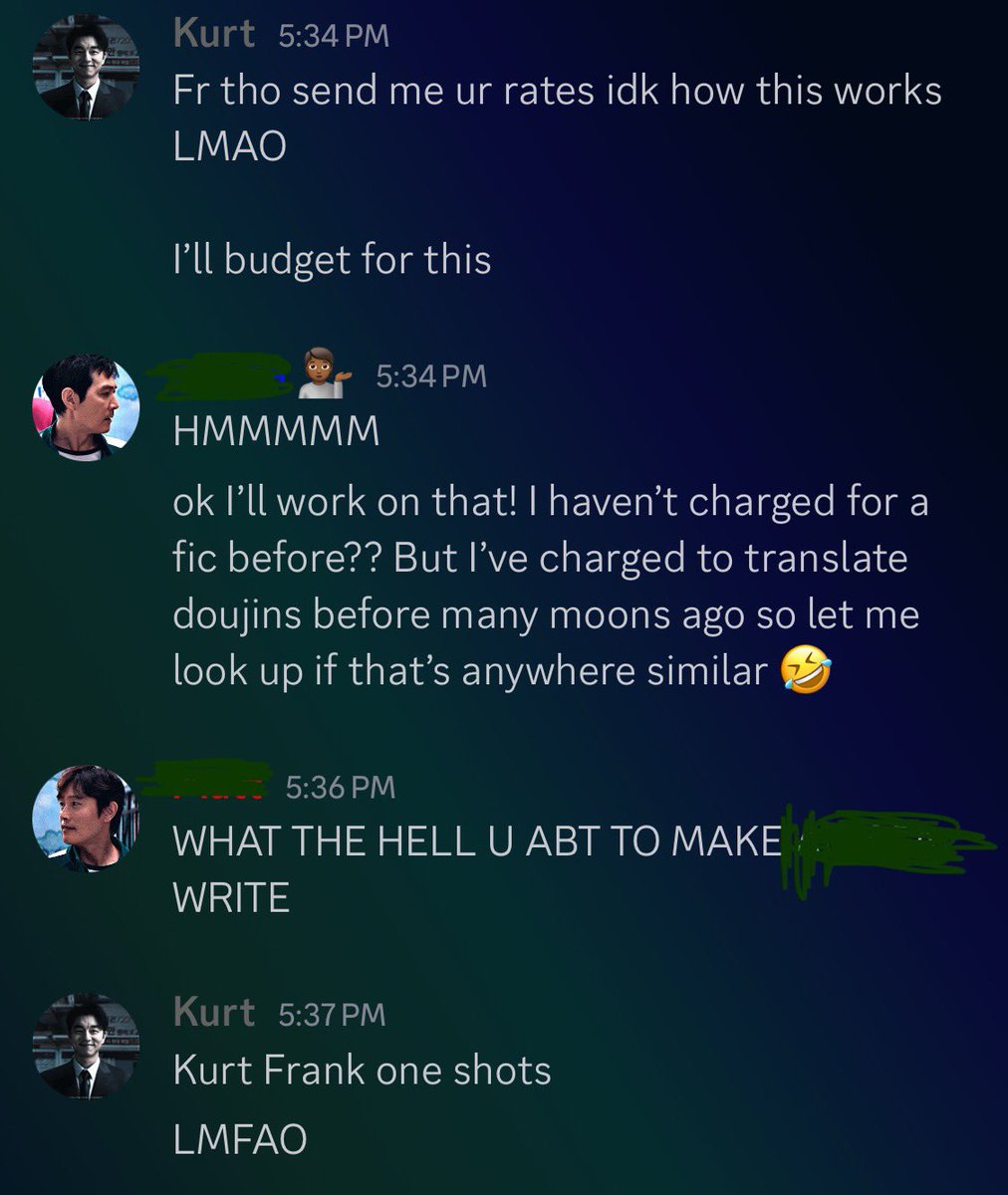 KinWonderland00's tweet image. Kurt nation
Soon
-
-
-ignore the fuck ass squid game pics
-
#kurtfrank #identityv #idvexplorer