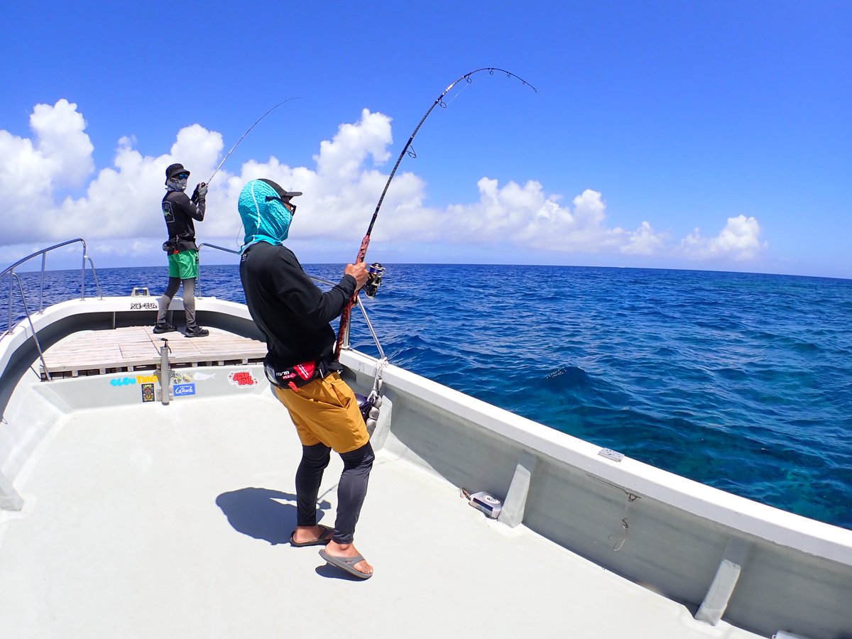 azusa54's tweet photo. 宮古のミドルサイズ狙いのトップゲーム楽しんでます🎣 https://t.co/c6qC5E9eJj
