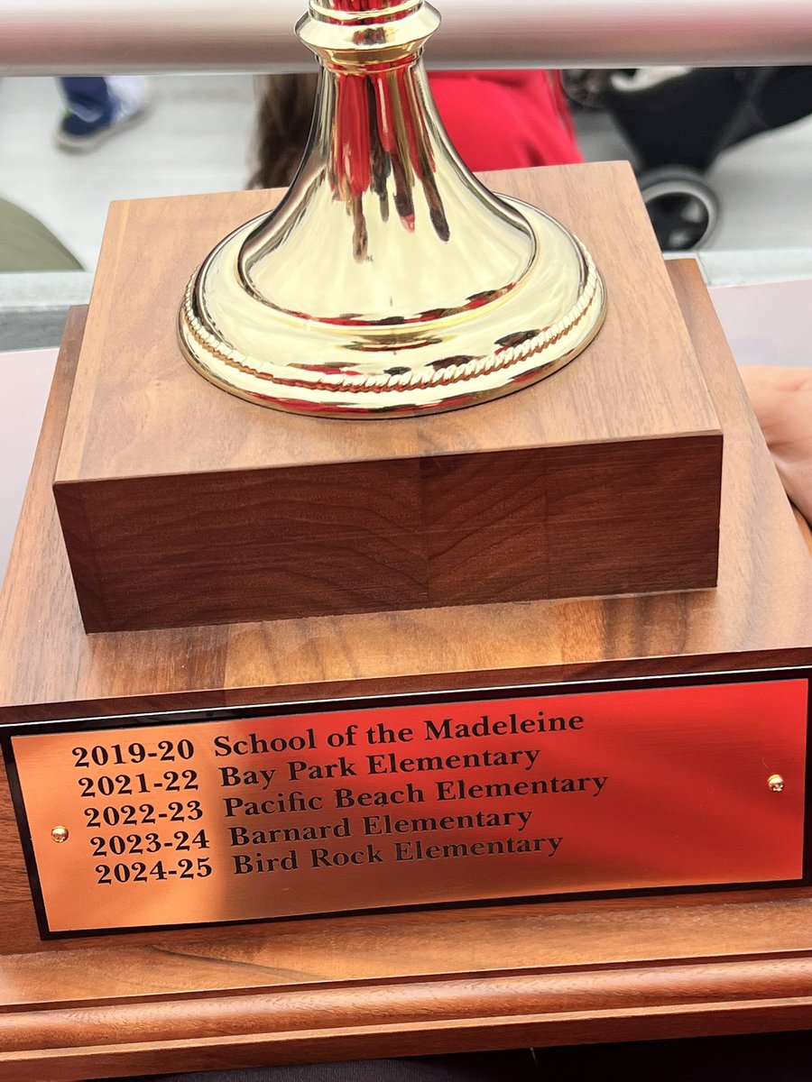 Congratulations to Bird Rock Elementary’s School Safety Patrol for winning Top Patrol in San Diego’s Northern Division!  #It’s great to be a Pelican! #sdusd