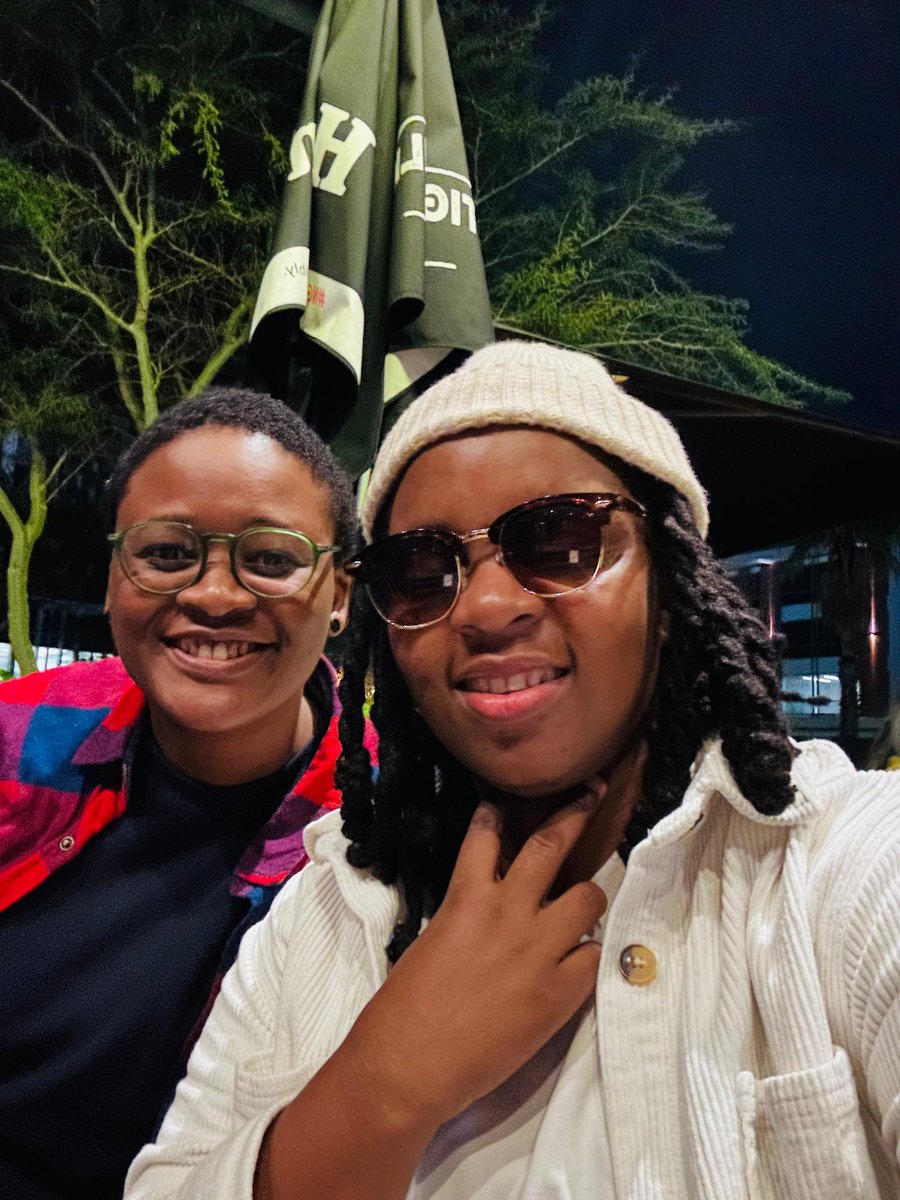 Having the best time with mates we haven't seen in a minute... <a href="/GEEE_Y/">Principal Bae 🏳️‍🌈</a> 

#Khwiye
